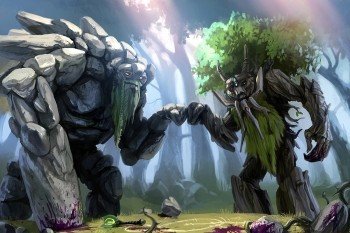 Наклейка на ноутбук Treant Protector